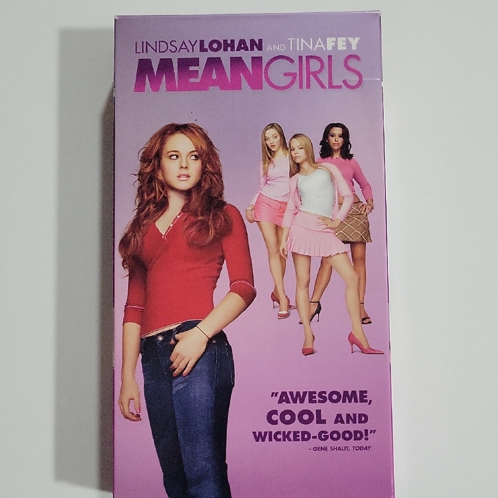 Mean Girls VHS (Very Good Condition) Rare HTF 2004 Late Release